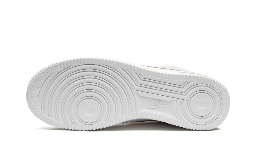 Nike Lifestyle AIR FORCE 1 WMNS 'White Metallic Gold'